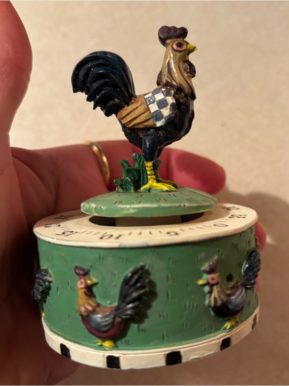 Tickin Chicken Kitchen Timer vintage